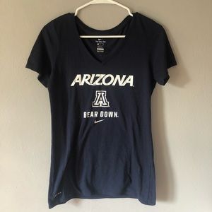 Arizona wildcats nike v neck